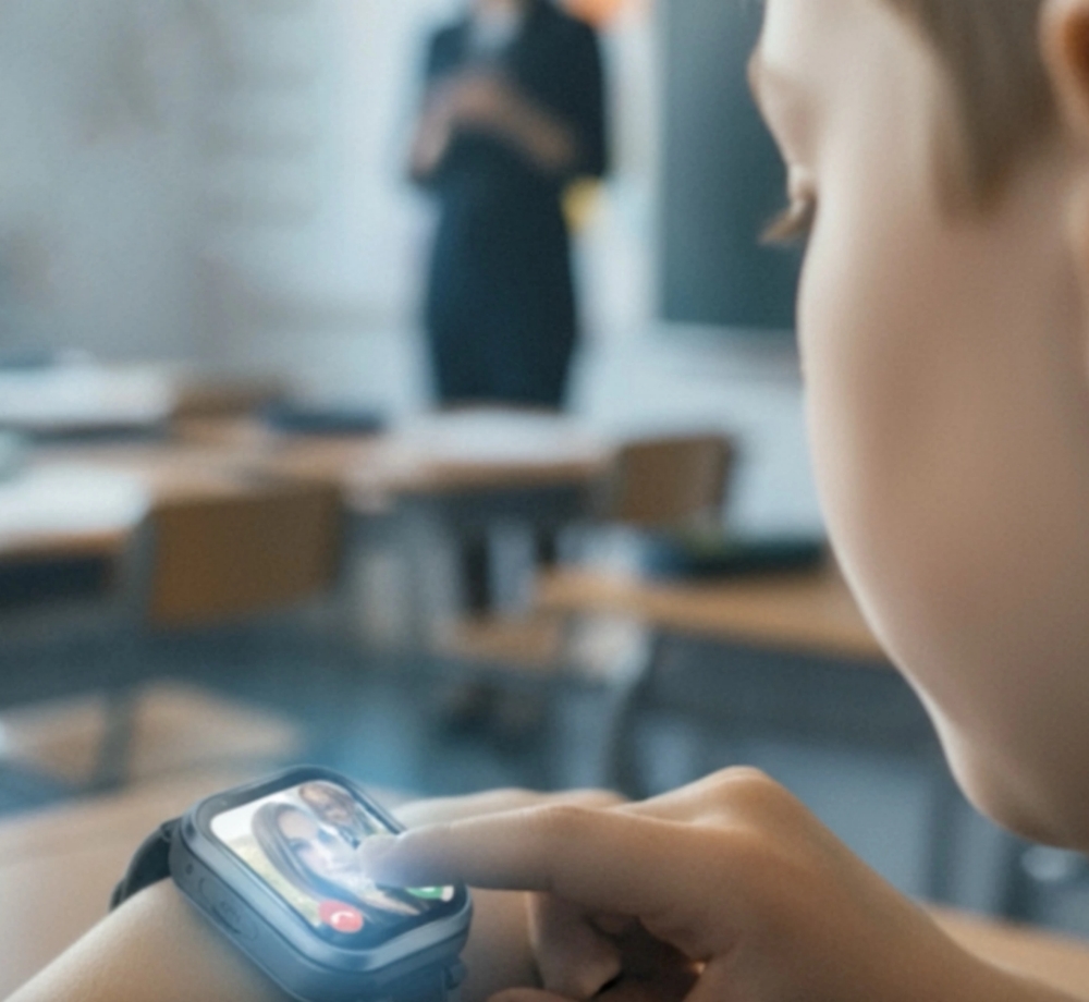 Guardkid+ 4G ULTRA foto chlapec v triede