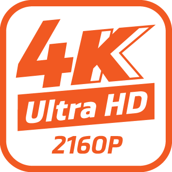 4K Ultra‑HD 2160P