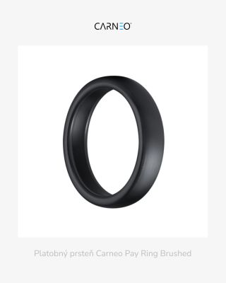 Plať dotykom. Rýchlo, bezpečne a bez batérie. Prsteň využíva pasívnu NFC technológiu, takže je vždy pripravený –...