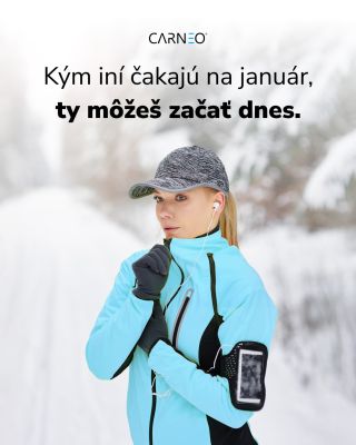 Kým ostatní čakajú na nový rok, ty môžeš spraviť prvý krok už dnes. Zimné výhovorky neplatia. Stačí obliecť bundu, pustiť...